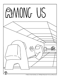 On this page with free christmas coloring pages you will find free christmas coloring sheets with christmas wreath with bows and gifts when you print these coloring pages, they should fit an a4 sized paper. Among Us Coloring Corridor Woo Jr Kids Activities
