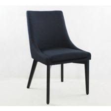 canvas eve chair features a soft and comfortable fabric seat with a curved back wooden legs with a dark painted vintage fi navy dining chairs chair fabric seat