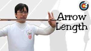 Learn how to measure and cut your arrows correctly. Archery Arrow Length Youtube