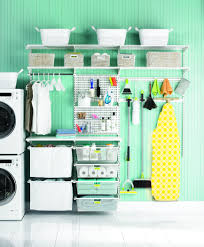 Modular shelving for your home and office. Sort Out Your Laundry Room Challenges With Elfa Laundry Room Design Room Storage Diy Laundry Room Organization