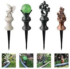 Amazon Com Xcsource Garden Hose Guide Stake Garden Gard Hose Spike Lawn Hose Support Spike Plant Saver Too Metal Hose Decorative Garden Fencing Antique Metal