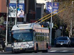 Is It A Bus Or Is It A Trolley New Sf Muni Fleet Can Go Off Wire San Francisco Transit Buses And Trains Fleet