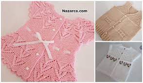 2 Kiz 1 Erkek Bebek Yelekleri Ve Aciklamalari Nazarca Com Baby Knitting Patterns Erkek Bebek Bebek Yelek