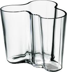 Compared to the decorative objects of the time, the simple yet organic shape of this vase was a revolutionary statement. Iittala Alvar Aalto Collection Vase 95 Mm Clear Iittala Com Uk
