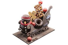 Le Traineau Gourmand Chocolat Noel Pieces En Chocolat Decoration Chocolat