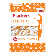 Smaller food particles can become wedged between teeth and archwires, making it difficult to maintain good oral hygiene. Orthopick Flossers Floss For Braces Plackers