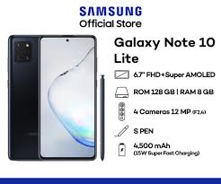 For the rest of samsung galaxy fans throughout malaysia, you can also enjoy special. Original100 Samsung Galaxy Note 10 Lite 8gb Ram 128gb Rom 4500 Mah Samsung Malaysia Lazada