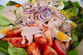 Chefsalat Mit Hausdressing Chefsalat Chefsalat Rezepte Salat