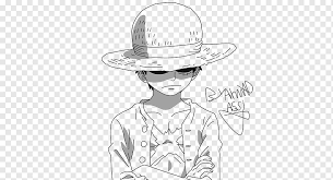 Do you think he's leaving it alone in order to inspire the next generation of pirates? Affe D Ruffy Line Art Manga Zeichnen Comics Manga Anime Kunstwerk Schwarz Png Pngwing