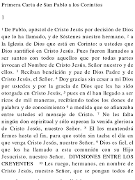Carta de san pablo a los corintios la esposa no dispone de su cuerpo, sino el marido. Primera Carta De San Pablo A Los Corintios Velo Eucaristia
