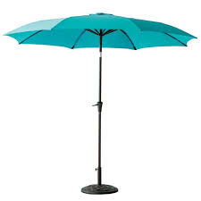 Maybe you would like to learn more about one of these? Aqua Blue C Hopetree 11 Ft Outdoor Patio Market Umbrella With Solar Led Lights And Tilt Patio Lawn Garden Com Umbrellas Shade