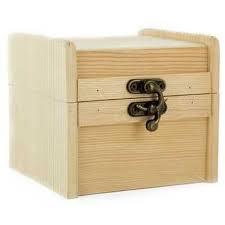 Wood Chest With Metal Clasp Hobby Lobby 919944 Wooden Boxes Wood Chest Wood Crafts