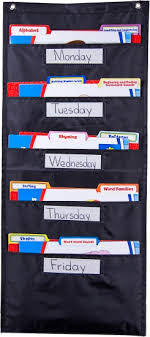 Product File Folder Storage Black Pocket Chart Teacher