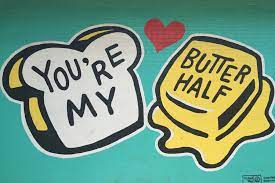 Things to do near you're my butter half mural. You Re My Butter Half Mural Art In Blackland Austin