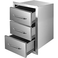 39 outdoor kitchen and pool bar. Mophorn Outdoor Kitchen Drawers Stainless Steel 15 7x21 6 Inch Triple Drawers With Chrome Handle Bbq Drawers For Outdoor Kitchens Bbq Island Buy Online In Paraguay At Desertcart Com Py Productid 128024241