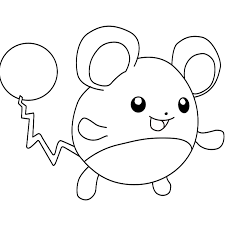 Coloring pages allow kids to accompany their favorite characters on an adventure. Marill Coloring Pages