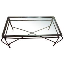 This table opens for hidden storage that. Pier 1 Glass Iron Coffee Table Aptdeco