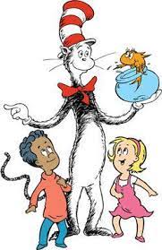 Nick In Cat In The Hat Wait He S White In The Book Dr Seuss Art Dr Seuss Images Seuss