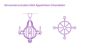 The ikea äppelviken chandelier is designed by stina lanneskog and made of steel and powder coating. Ikea Appelviken Chandelier Dimensions Drawings Dimensions Com