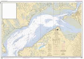 Cook Inlet East Foreland To Anchorage Marine Chart