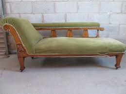Shop art nouveau chaise longues at 1stdibs, a leading source of art nouveau and other authentic period furniture. Lovely Victorian Edwardian Art Nouveau Oak Upholstered Chaise Longue 231635 Sellingantiques Co Uk