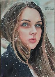 not quite an oriental girl of course😉 but the clothing style is roughly  from there. The image of the girl was not invented by me, the picture is  from the Internet. The