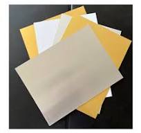 Custom Size White Gold Silver Sublimation Aluminum Blank 200 X 300 mm Dye  Sublimation Photo Panel Aluminium Sheets A3 A4 A5
