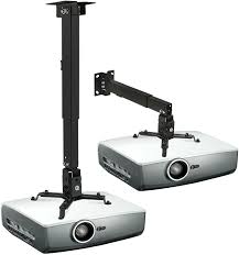 When it comes to projectors, the mount also plays a major role because projectors look and work the best from up in the ceiling. Mount It Wall Or Ceiling Projector Mount With Universal Lcd Dlp Mounting Hanger Holder Compatible With Epson Optoma Benq Viewsonic Projectors 44lb Load Capacity Black Mi 604 Amazon Co Uk Electronics