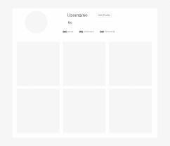 Choose from 10000+ instagram grid graphic resources and download in the form of png, eps, ai or psd. Instagram Aesthetic Instagram Profile Template Transparent Png 700x627 Free Download On Nicepng