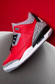 Air Jordan 3 Retro Red Cement Unite Ck5692 600 2020 Jordan Shoes Retro Jordan Shoes Girls Nike Air Shoes