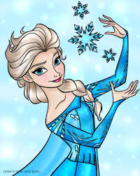 Blondynkitezgraja artist art барышня art elsa (frozen) frozen (disney) дисней мультфильмы cartoon ero. Elsa Colored By Rainbow Beanicorn On Deviantart Disney Art Diy Frozen Painting Disney Drawings