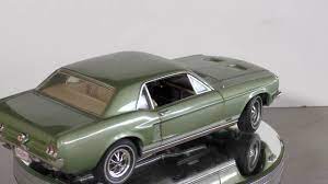 1967 ford mustang shelby gt500 nightmist blue metallic with white stripes 1/18 diecast model car by solido maisto 1:18 scale 1967 ford mustang gta fastback diecast vehicle (colors may vary). 1 18 Scale Diecast Model Ford 1967 Mustang Youtube
