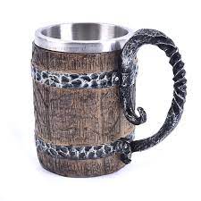 Norwegian name for kuminost (cumin cheese), a cheese flavored with cumin and cloves. Buy 500ml Viking Wood Style Beer Mug As Christmas Gift Simulation Wooden At Affordable Prices Free Shipping Real Reviews With Photos Joom
