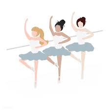 Download Premium Vector Of Character Illustration Of Ballet Dancers 384945 Character Illustration Illustration Free Illustrations