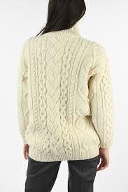 Designer eco fashion trendy cable knit bulky hat cap. Celine Cashmere And Wool Cable Knit Sweater Women Glamood Outlet