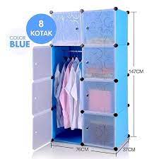 Lemari plastik 2 sampai 3 pintu model 4 susun & gantung, cocok untuk anak, bisa dibongkar pasang merk lion star, napolly, naiba berkualitas bagus & modern. Lemari Plastik 8 Pintu Shopee Indonesia