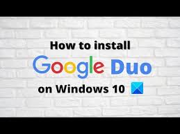 It is recommended that you have a valid installer file by comparing the checksums of the file with upon running the installer you will be prompted to go through steps which will customize the installation. How To Install Google Duo On Windows 10