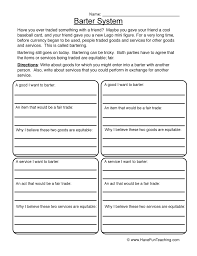 barter system worksheet have fun teaching barter system worksheet