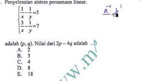 Perlu kamu ketahui kalau metode gabungan ini merupakan metode yang paling banyak dipakai untuk menyelesaikan masalah spldv. Contoh Soal Spldv Pecahan Matematika Sma Ips 2018 Youtube