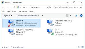 3.this will enable the ethernet connection, again try to connect to the ethernet network. Fix Ethernet Not Working In Windows 10 Solved Techcult