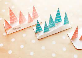 Printable place card design #1 (shown) printable place card design #2. 17 Lovely Budget Friendly Diy Christmas Place Cards