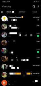Ativar O Tema Do Modo Escuro Do Whatsapp Para Ios No Iphone Android Durante os testes, descobrimos que combinar preto e branco puro cria alto. modo escuro do whatsapp para ios