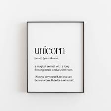Always Be Yourself Unless You Can Be A Unicorn Meaning Unicorn Gift Unicorn Party Unicorn Gifts Unicorn Birthday Etsy Uncommon Words Instagram Quotes Captions Aesthetics Quote