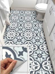 Tile Sticker Kitchen Bath Floor Wall Waterproof Removable Peel N Stick A78q In 2020 Tile Stickers Kitchen Wall Waterproofing Flooring