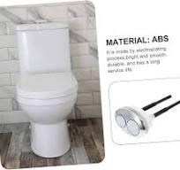 Amazon.com: KONTONTY Dual Flush Toilet Button Oval Strong ...