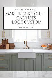 7 Easy Ways To Make Ikea Kitchens Look Custom Lost Luxe Ikea Kitchen Inspiration Kitchen Inspirations Condo Kitchen