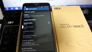 From the android about screen: Bagaimana Cara Unlock Samsung Note 3 Au Versi Japan Scl22 Android Lollipop By Apajalah Channelnya