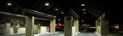 Canopy lighting is the most common term for exterior lighting designed for under an exterior overhang. Cree Led Canopy Lights Ruud Lighting Arabia Llc