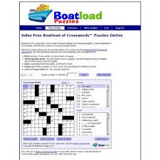 Boatload puzzles' crossword collection includes 40,000 small puzzles, so you can play a daily crossword every day for a lifetime without ever seeing the same puzzle twice! Ø¯Ù‚ÙŠÙ‚ Ø¢ÙØ© Ø§Ù†Ù‚Ø±Ø§Ø¶ Boatload Puzzles Schreiblaut Com