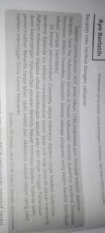 Ketersediaan rangkuman materi dalam handout. Tuliskan 6 Pertanyaan Menggunakan Kata Tanya 5w 1h Berdasarkan Paragraf Narasi Sejarah Itu Di Atas Brainly Co Id